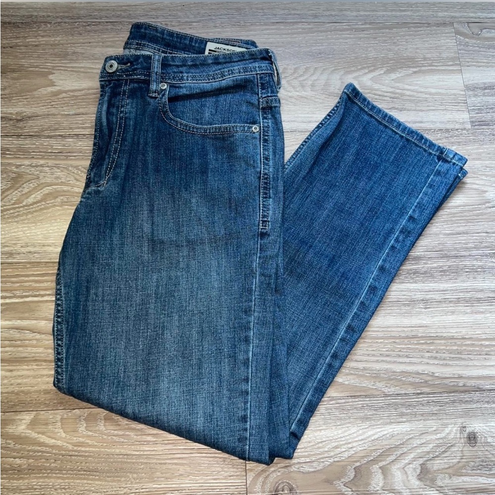 JACKSON Men's Classic Blue Jeans